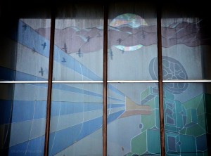 Ridge Stained Glass Window